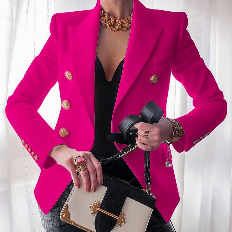 Kvinders Blazer Tidløs Stil 7