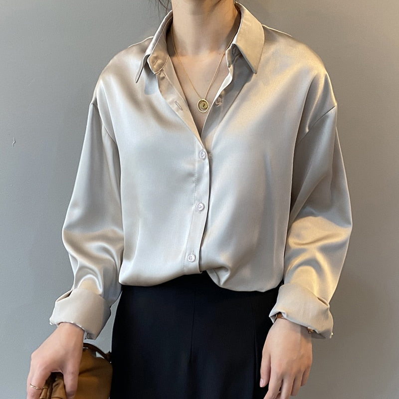 Kvinders Bluse Casual Løs Fit 2