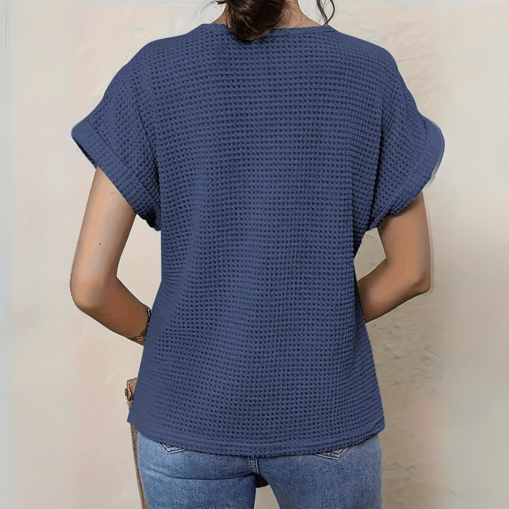Kvinders Bluse med Blonde Detaljer 4