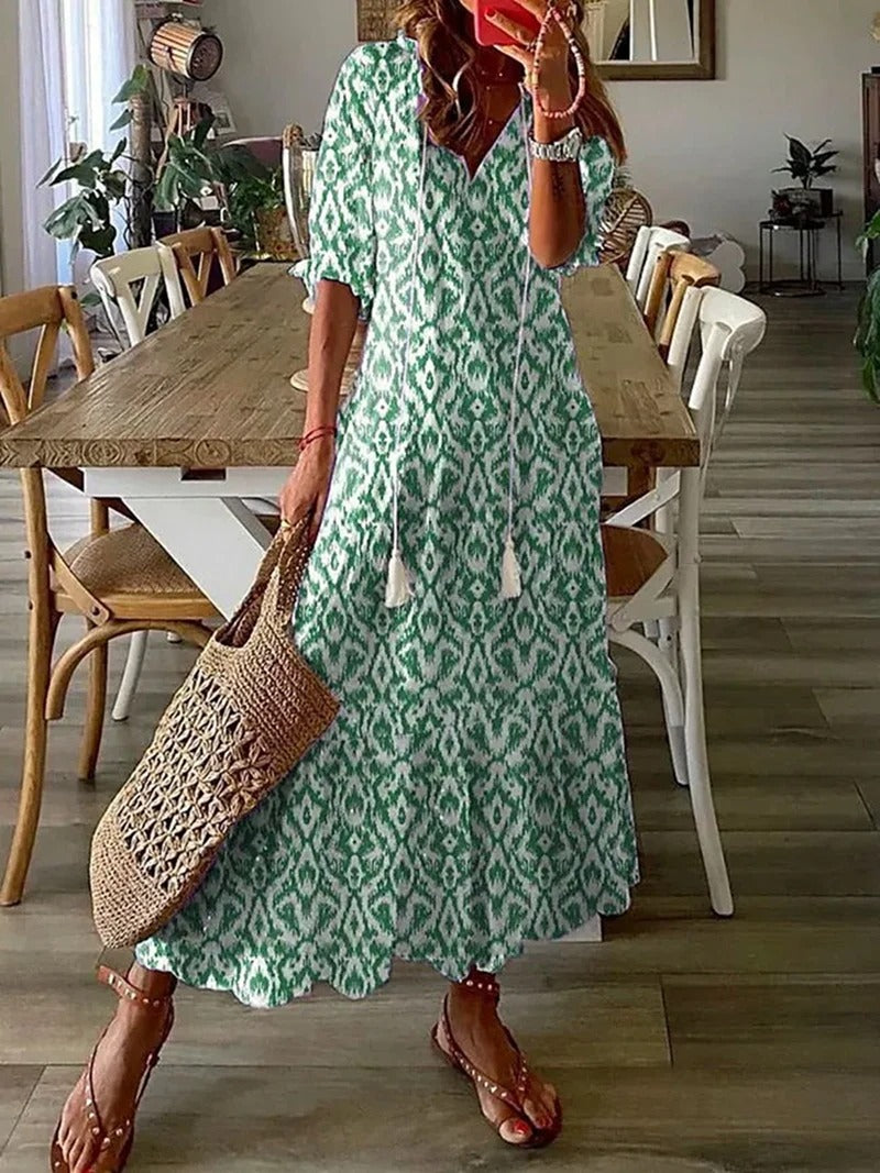 Kvinders Boheme Maxi Kjole 1