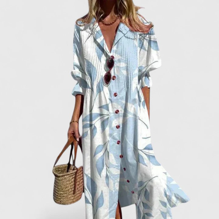 Kvinders Boho Kjole Unikt Design Flatterende Pasform 1