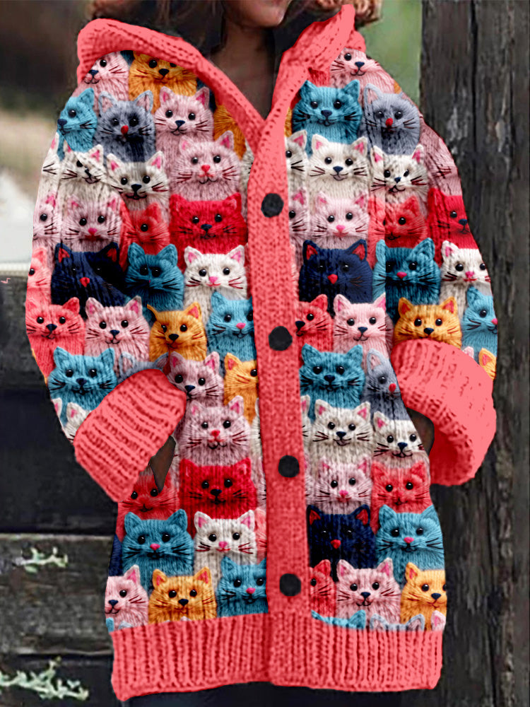 Kvinders Cardigan Med Stilfuld Design 7