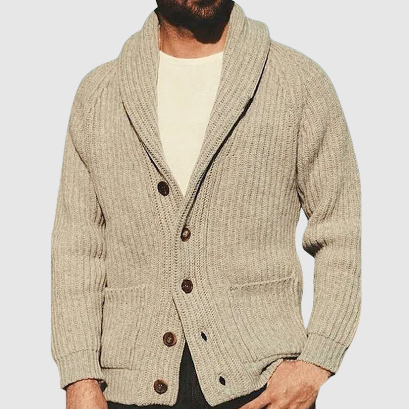 Kvinders Cardigan med Sjalkrave 1