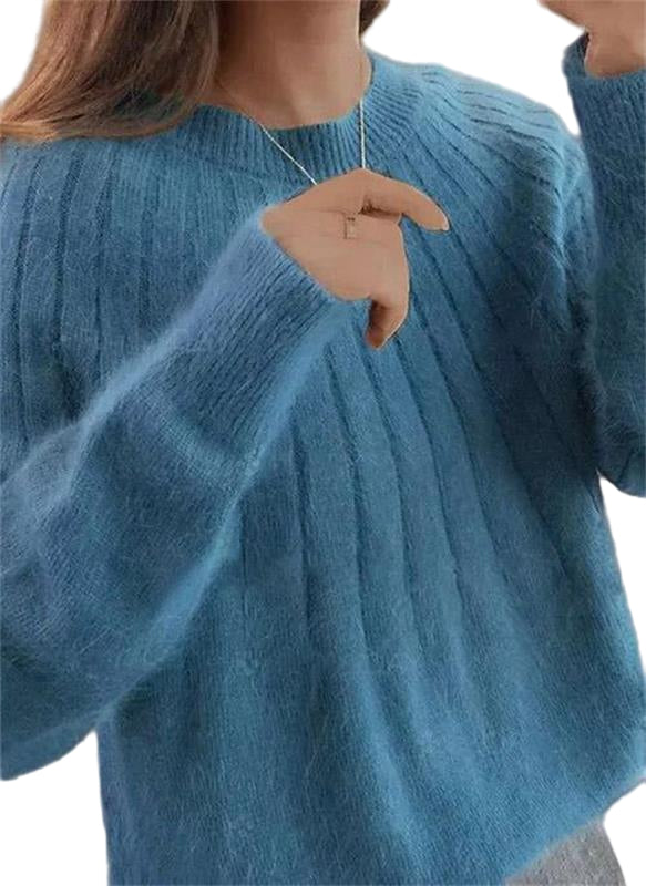 Kvinders Cashmere Strikket Pullover 0
