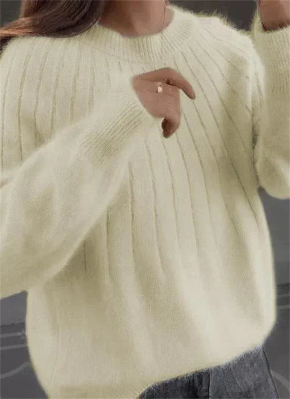 Kvinders Cashmere Strikket Pullover 3