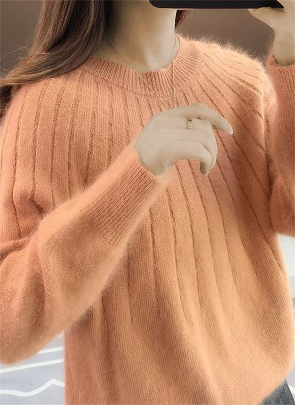Kvinders Cashmere Strikket Pullover 6