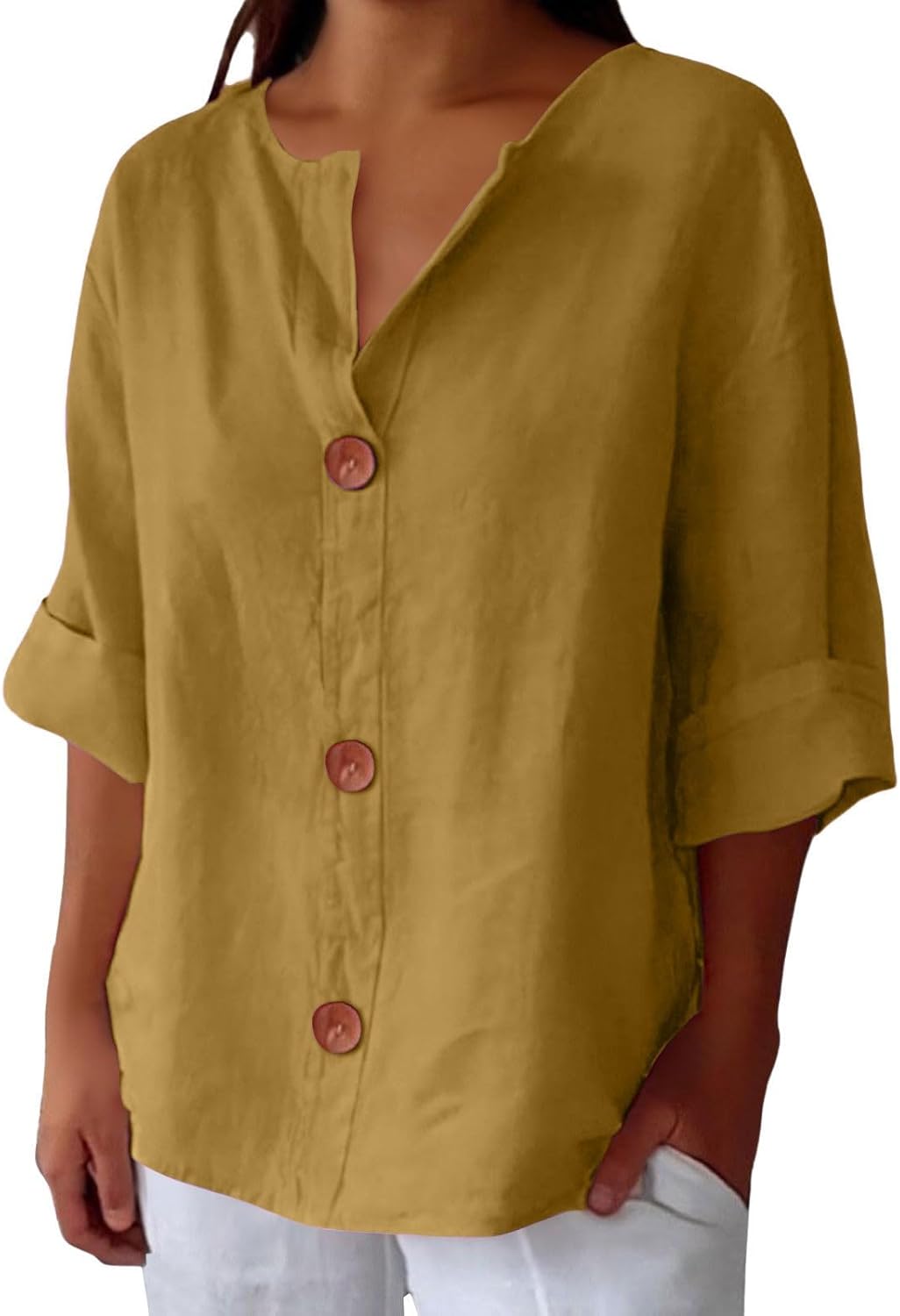 Kvinders Casual Bluse Flutter Fit 4