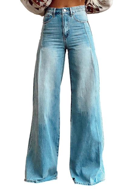 Kvinders Casual Bred Ben Denim Bukser 0