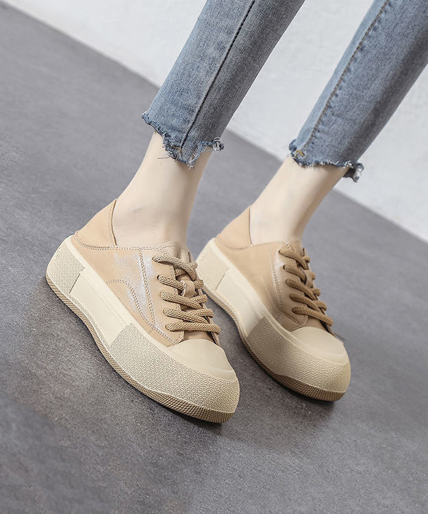 Kvinders Casual Platform Sko med Korsrem 2
