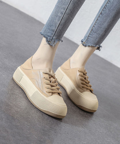 Kvinders Casual Platform Sko med Korsrem 2