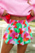 Kvinders Casual Shorts med Smock Talje og Abstrakt Print 6