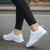 Kvinders Casual Sko Åndbar Mesh Flade Sneakers 2
