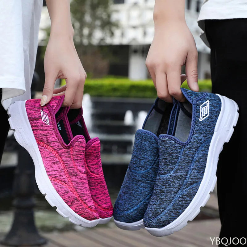 Kvinders Casual Sneakers Åndbar Blød Stof 1