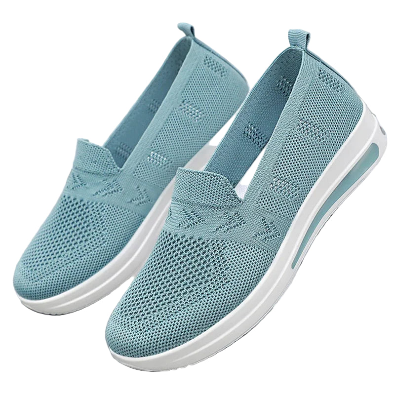 Kvinders Casual Sneakers Åndbar Strik Mesh 0
