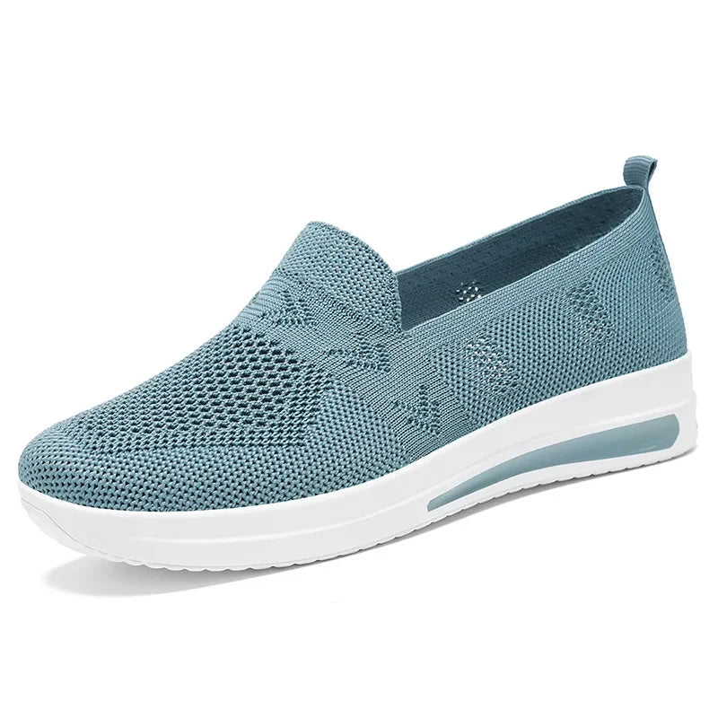 Kvinders Casual Sneakers Åndbar Strik Mesh 7