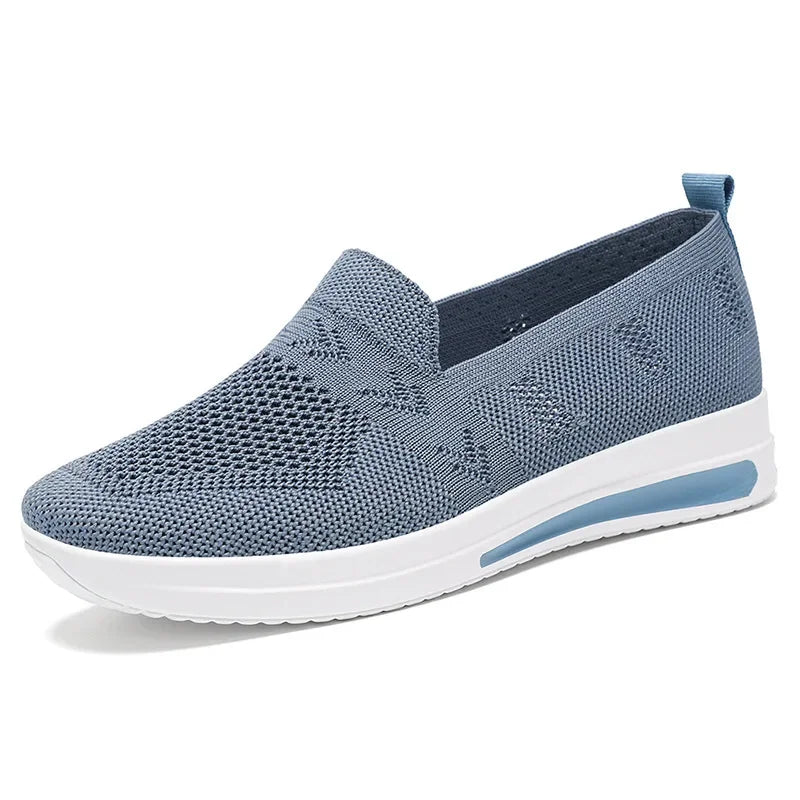 Kvinders Casual Sneakers Åndbar Strik Mesh 8