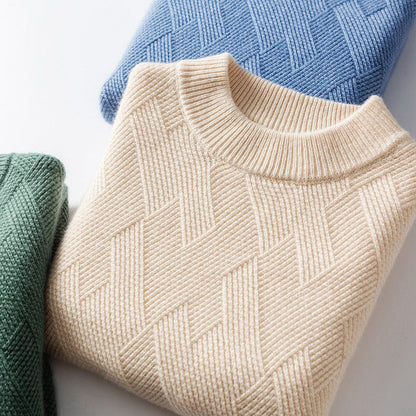Kvinders Casual Sweater med Ribkanter 0