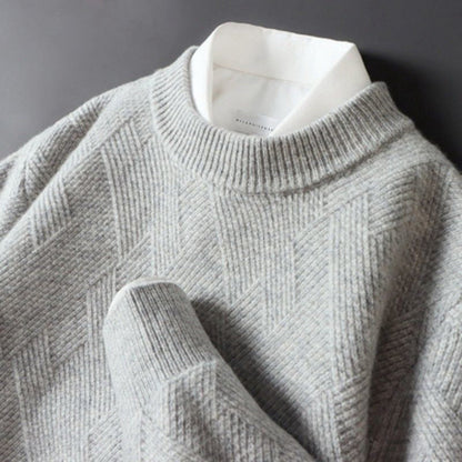Kvinders Casual Sweater med Ribkanter 1