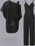Kvinders Chiffon Sæt med Off-Shoulder Design 2