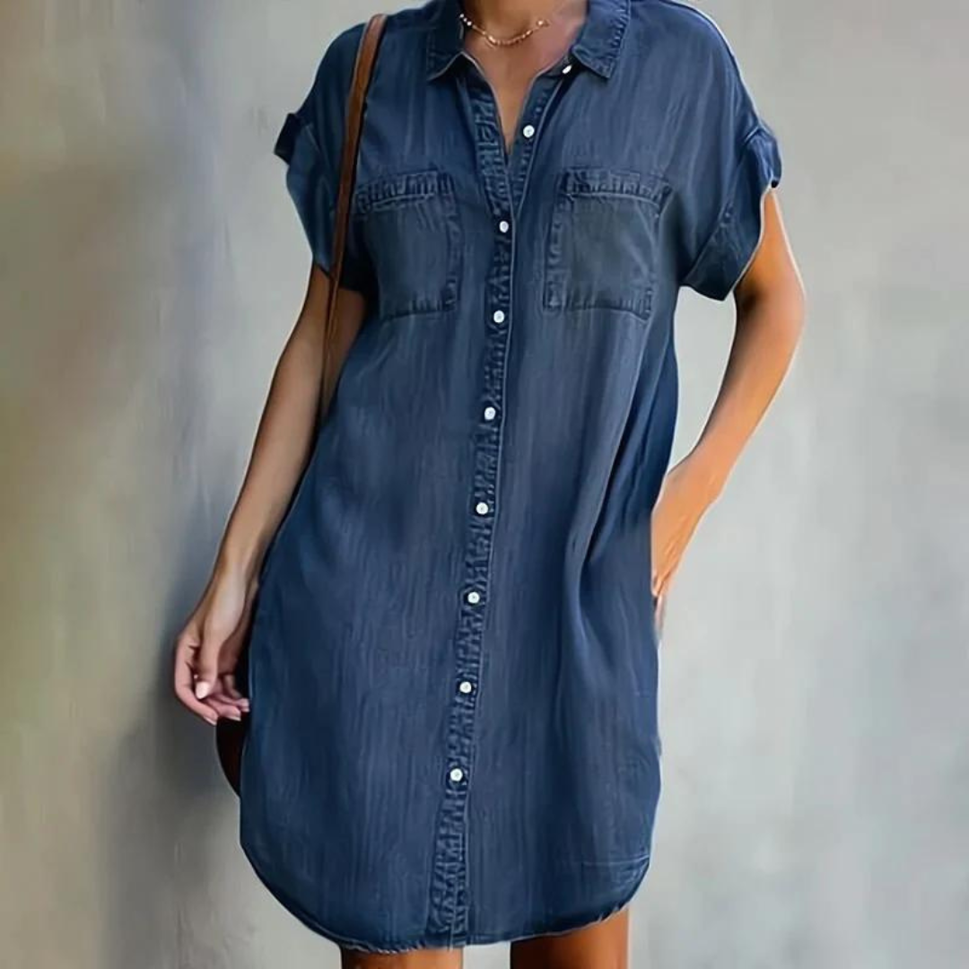 Kvinders Denimkjole Unik Design 2