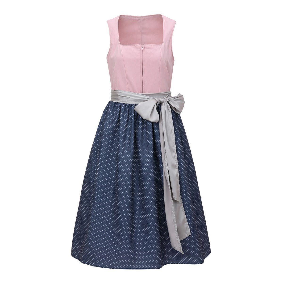Kvinders Dirndl Vintage Polyester Traditionelt Festoutfit 1