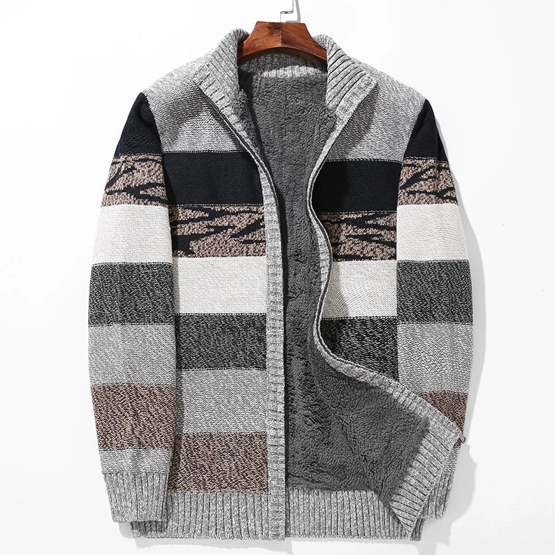 Kvinders Farveblok Cardigan Moderne 1