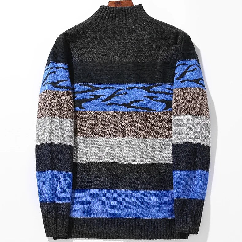 Kvinders Farveblok Cardigan Moderne 3