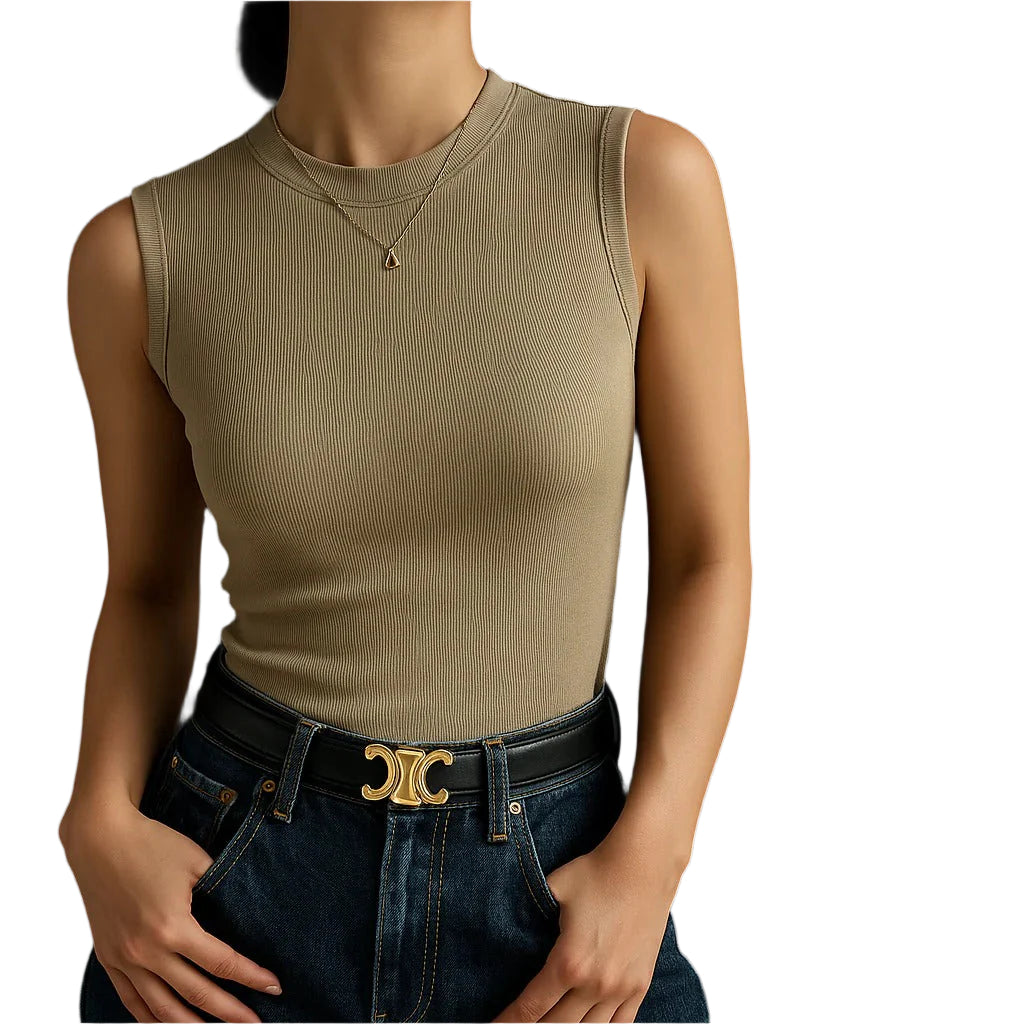 Kvinders Fitted Tank Top Let Åndbart Stof 1