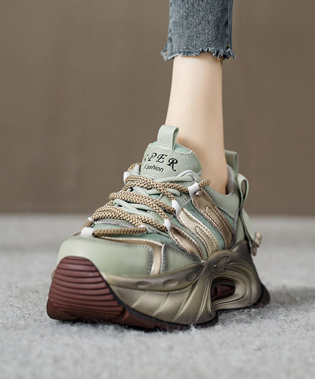 Kvinders Flade Sko med Platform og Krydsrem 1