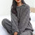 Kvinders Fleece Pyjamasæt Komfortabelt 3