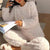 Kvinders Fleece Pyjamasæt Komfortabelt 4