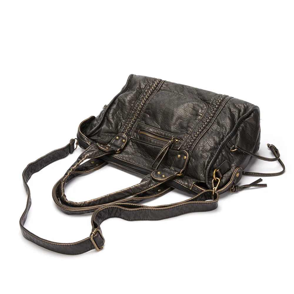 Kvinders Håndtaske Retro Stil 7