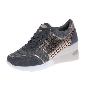 Kvinders Højhælede Sneakers Kile 2