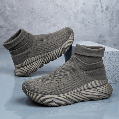 Kvinders Højstrikkede Sneakers med Komfortabel Fodseng 3