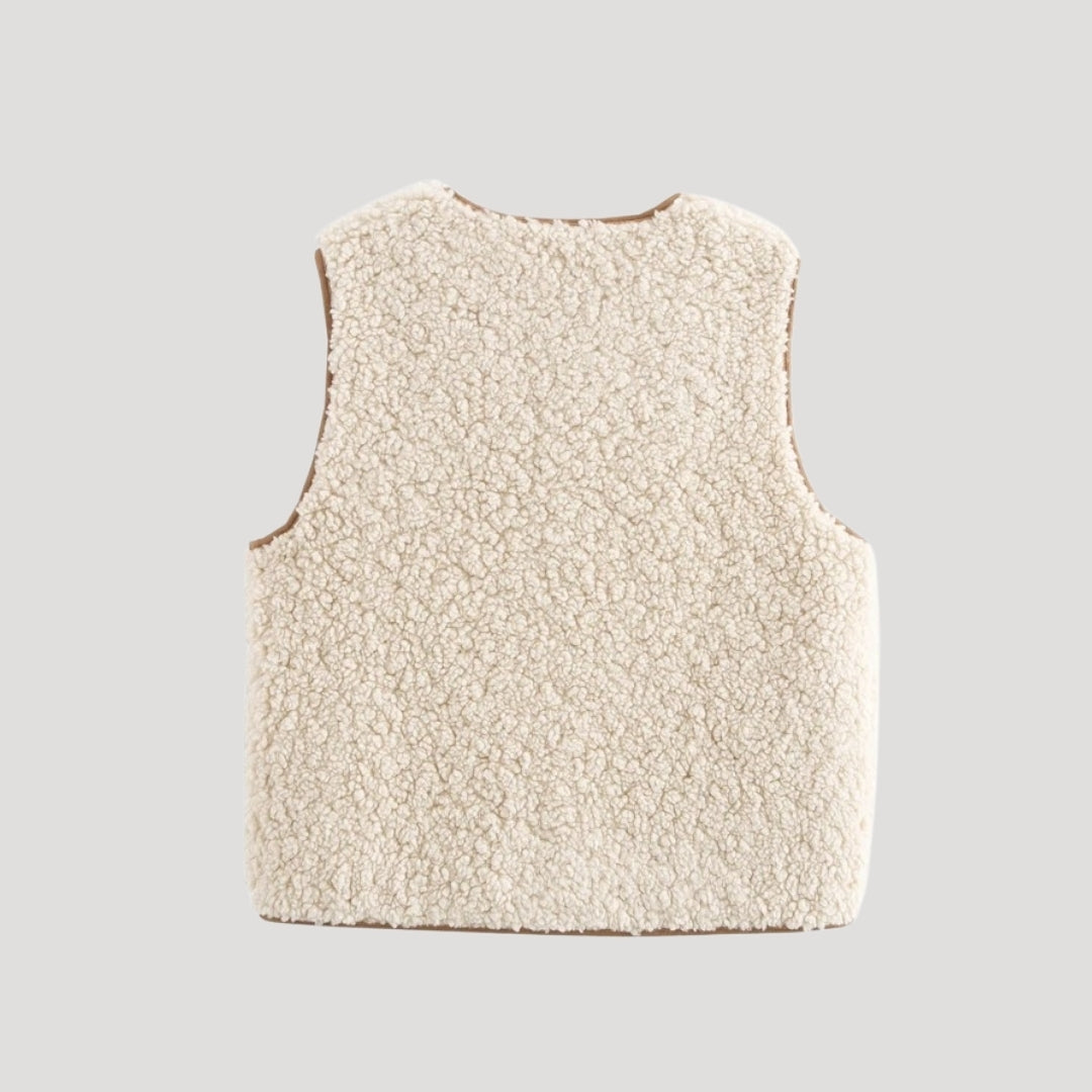 Kvinders Hyggevest Med Bindefront Casual 1