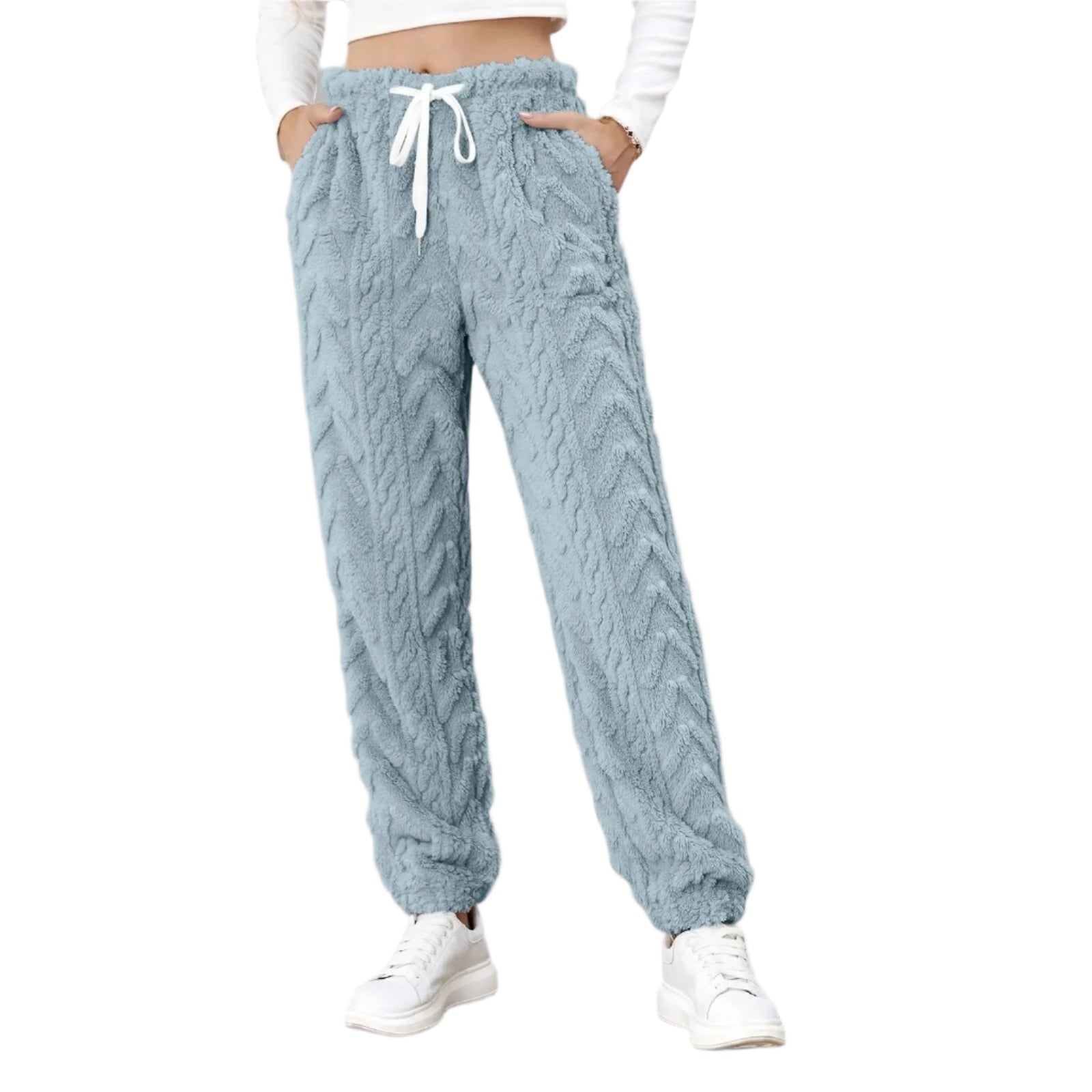 Kvinders Joggers Blødt Design Bomuld 0