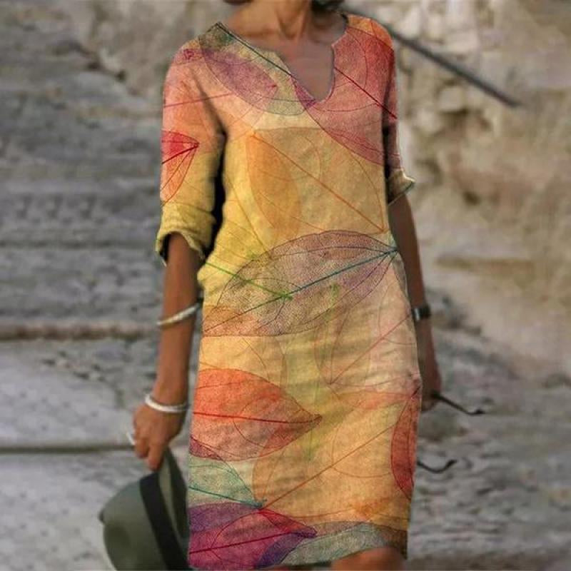 Kvinders Kjole Minimalistisk Raffineret 10