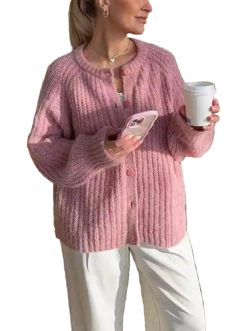 Kvinders Langærmet Cardigan Casual Stil 0