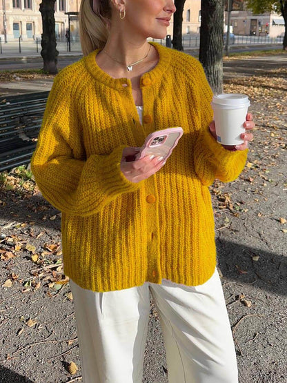 Kvinders Langærmet Cardigan Casual Stil 8