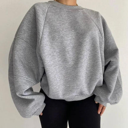 Kvinders Langærmet Sweater Løs Stil 4
