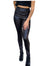 Kvinders Leggings i Leopardtekstur Sort 0