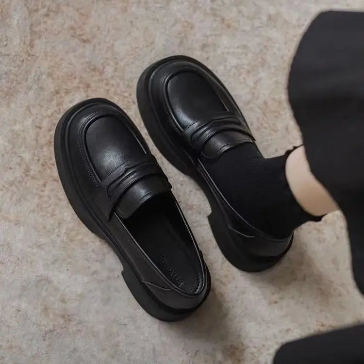 Kvinders Loafers med Chunky Såler 7