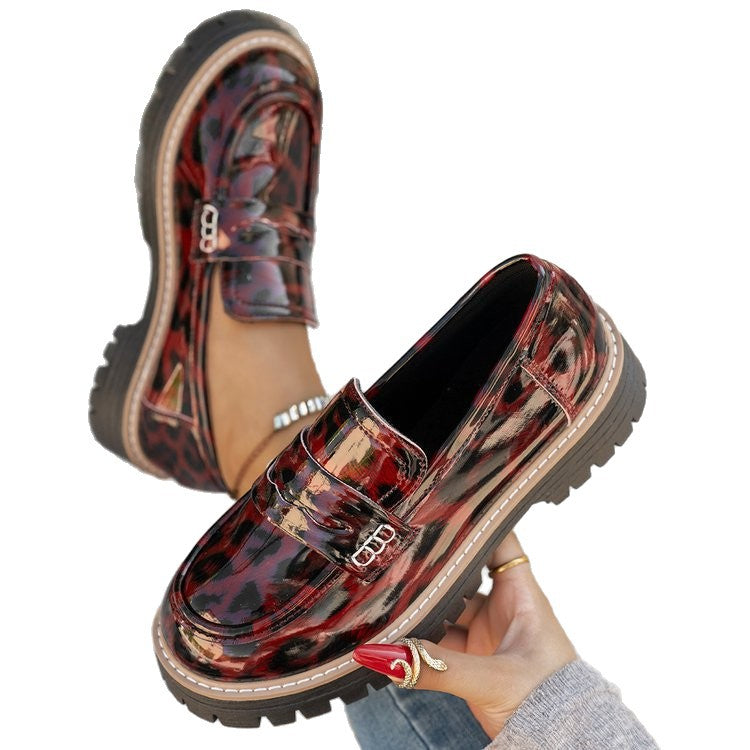 Kvinders Loafers med Platform Moderne Design 6