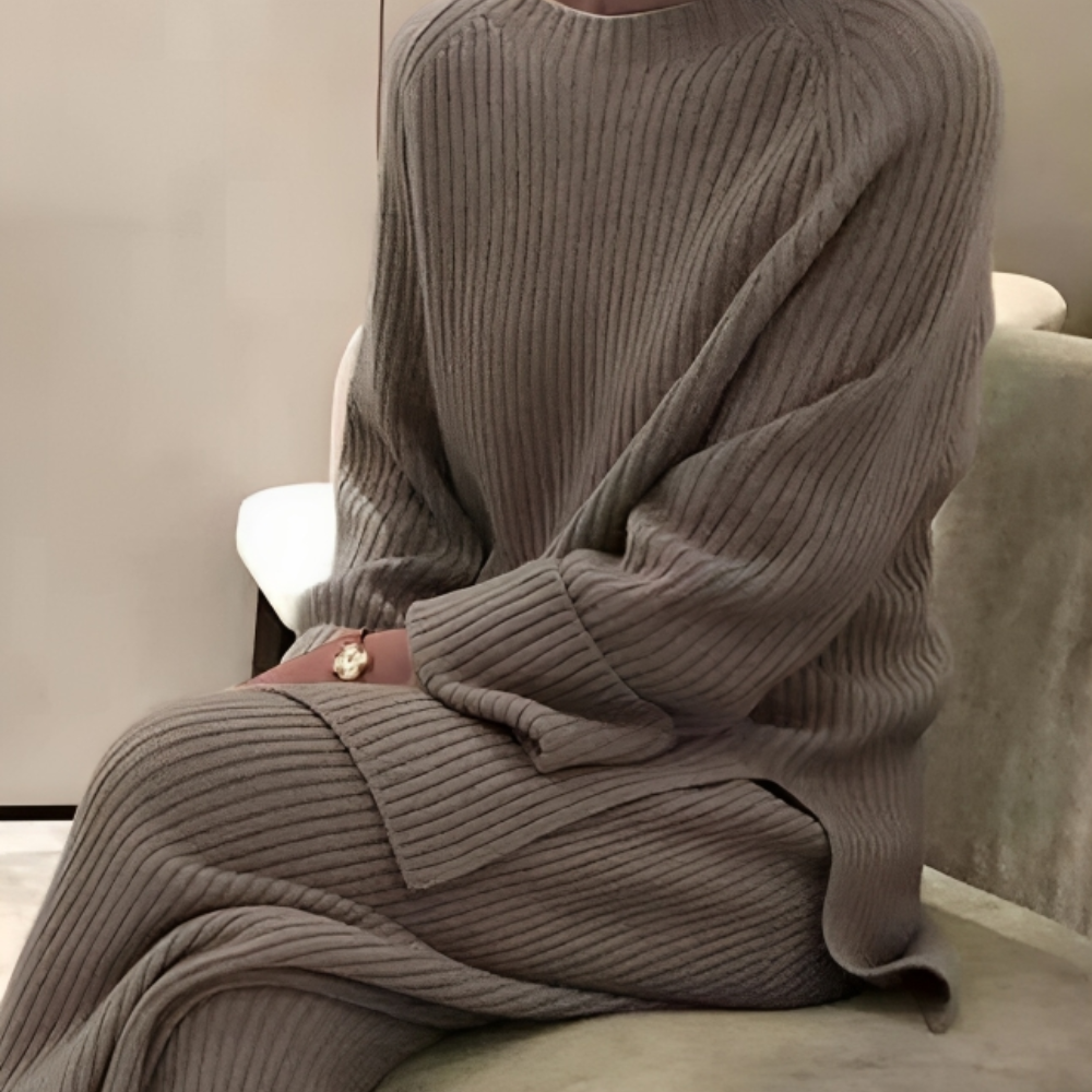 Kvinders Loungewear Sæt i Varmt Design 3