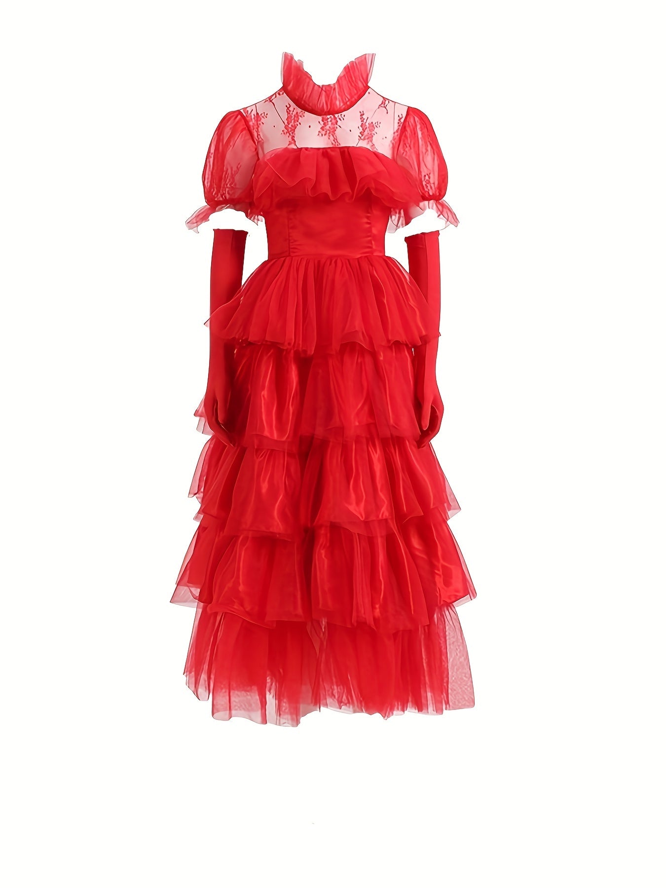 Kvinders Maxi Kjole Gotisk Stil 1