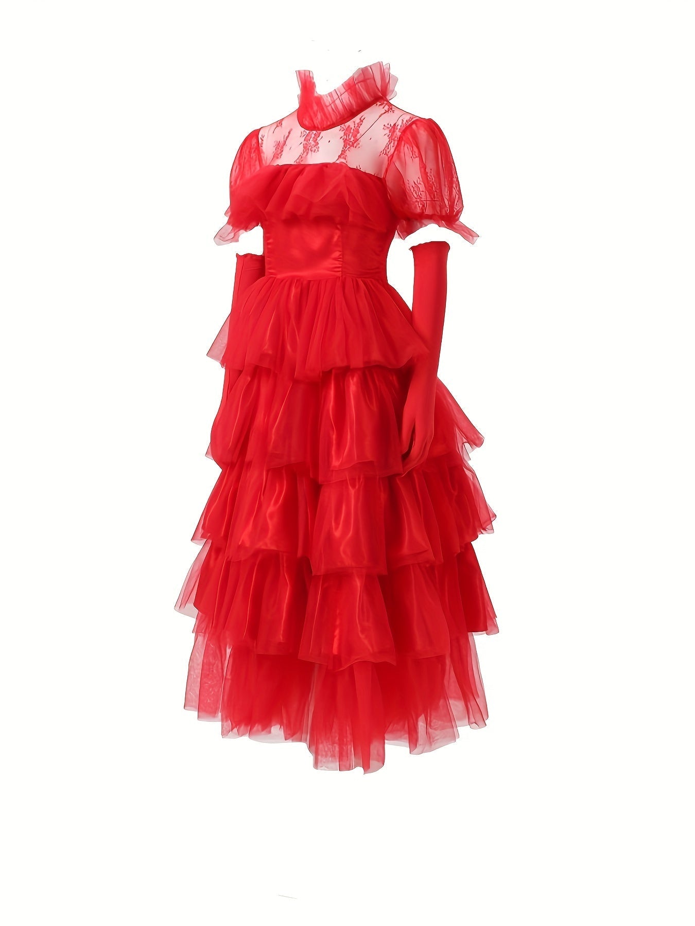 Kvinders Maxi Kjole Gotisk Stil 2