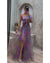 Kvinders Maxi Kjole Off-Shoulder Blomsterprint Let Polyester 3