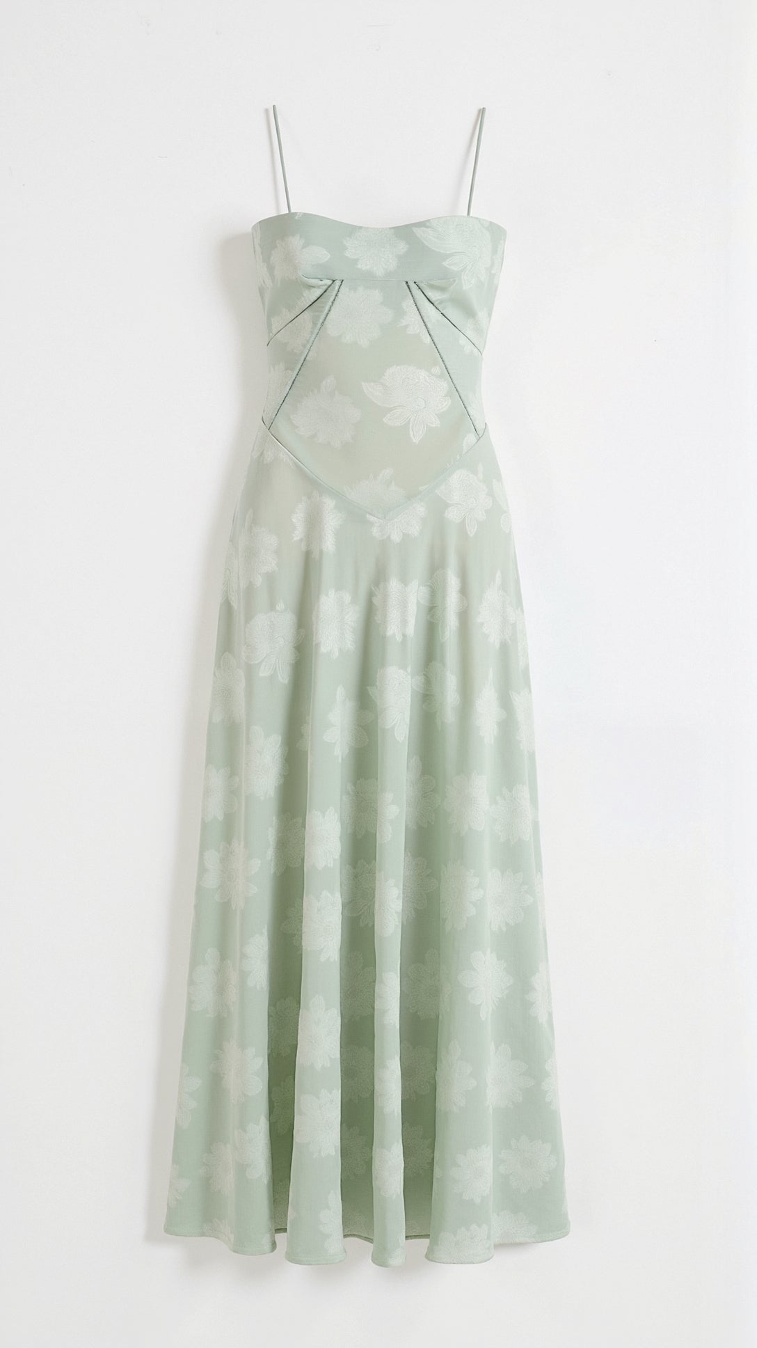 Kvinders Maxi Kjole Slip Silhuet Elegant 8