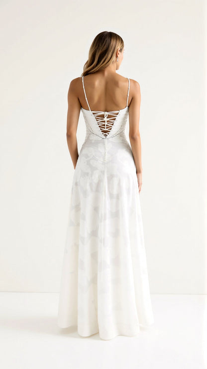 Kvinders Maxikjole Bustier Stil 4