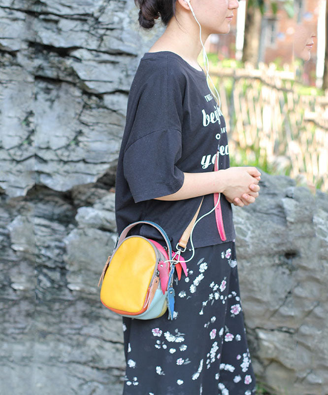 Kvinders Messenger Bag i Farveblok Design 3